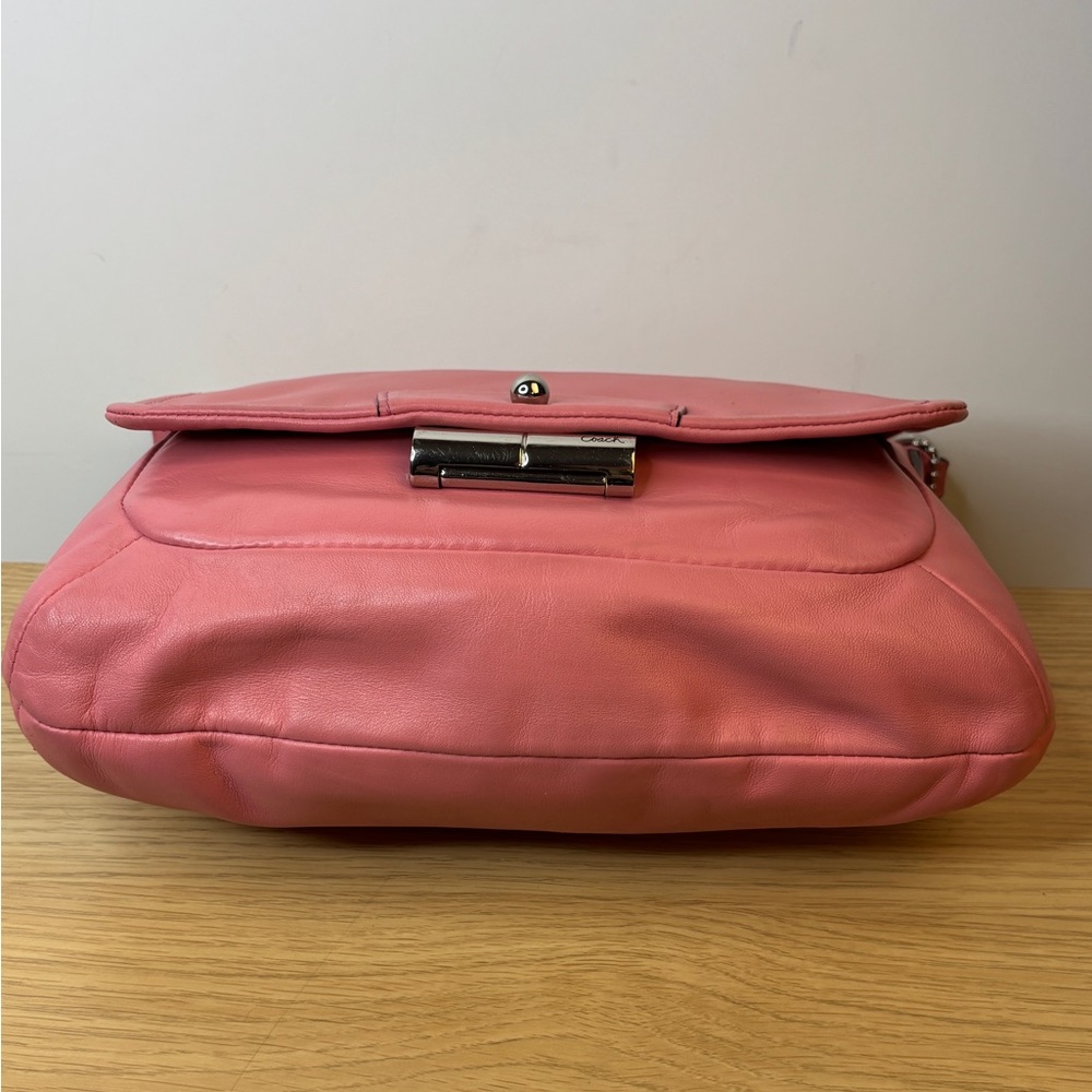 Vintage Coach Kristin Pink Leather‎ Hobo Bag - Picture 14 of 16